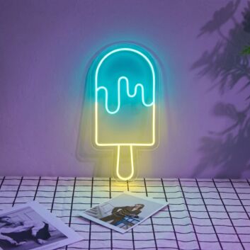 Ice Cream Stick Neon Sign