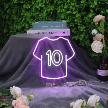 Jersey No10 Neon Sign