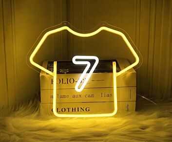 Jersey No7 Neon Sign