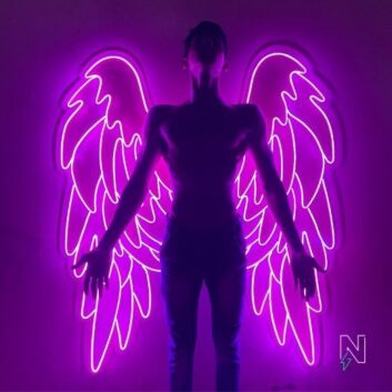 Phoenix Wings Neon Sign