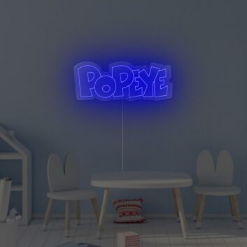 Popeye Neon Sign