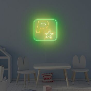 Rockstar Gaming Neon Sign