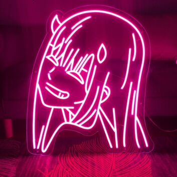 Zero Two anime girl – LED Neon Sign