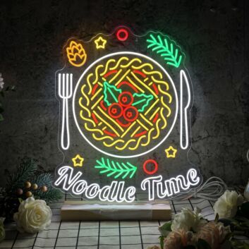 Noodle Time Neon Sign