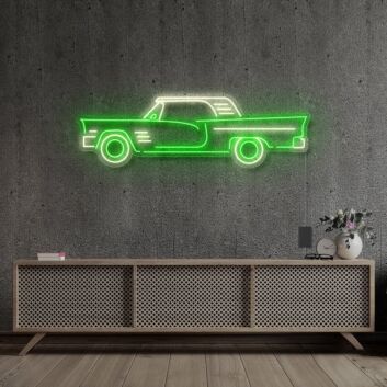 Vintage Car Neon Sign