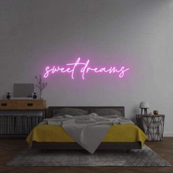 &#39;Sweet Dreams&#39; Neon Sign