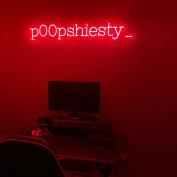 Twitch Youtube Username Neon Sign For Gaming Room