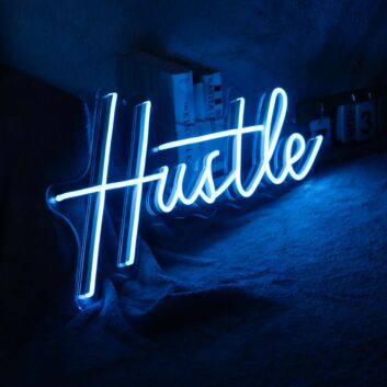Hustle Neon Sign Custom Neon Sign Lights Night Lamp Led Neon Sign Light For Home Party
