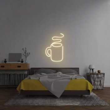 &#39;Mug&#39; Neon Sign