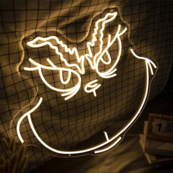 Yellow Bird Neon Sign