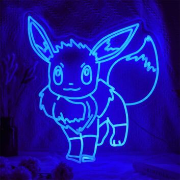 Pokemon Eevee Neon Sign