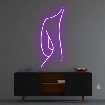 Female Silhouette&#39; Neon Sign