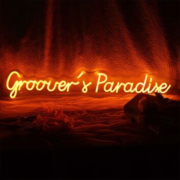 Grover'S Paradise Neon Sign