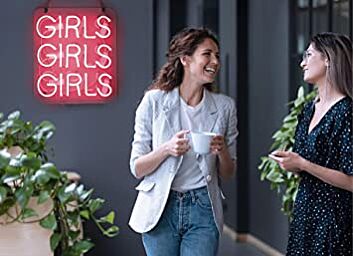 Neon Signs Girl Girls Girls Girls Neon Signs Girl Wall Decor Neon Light