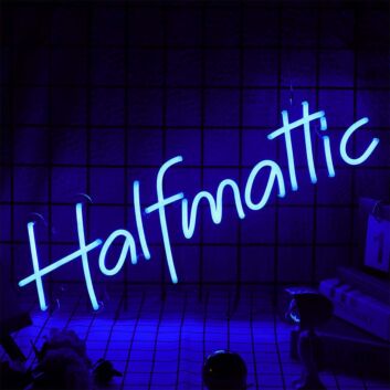 Halfmattic Neon Sign