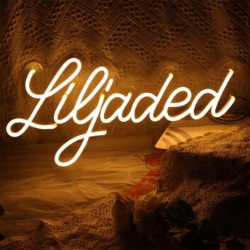 Liljaded Neon Sign