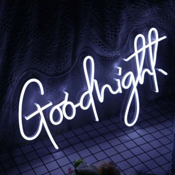 Goodnight Neon Sign