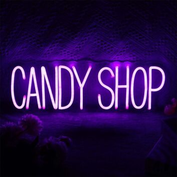 Candy Shop Neon Sign