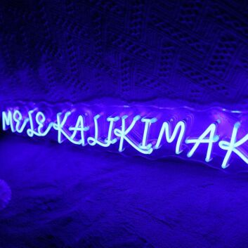 Melekalikimaka Neon Sign