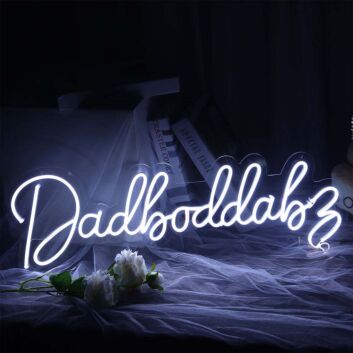 Dadboddab Neon Sign