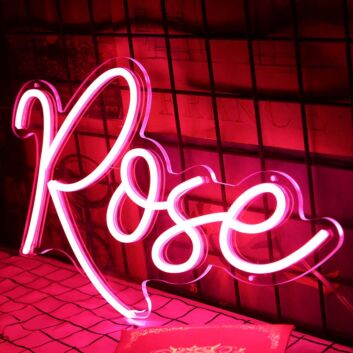 Rose Neon Sign