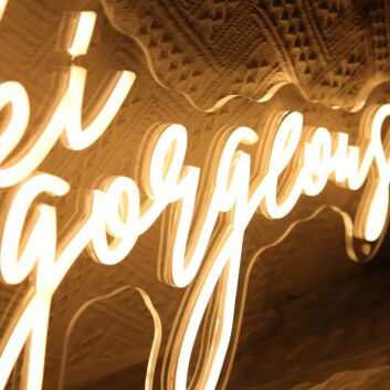 Oki Goageous Neon Sign