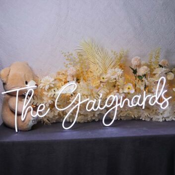 The Gaignards Neon Sign