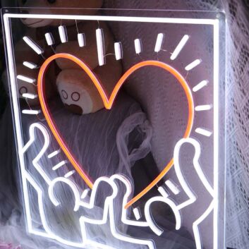Radiant Heart Neon Sign