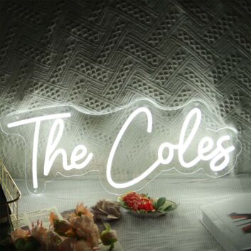 The Coles Neon Sign
