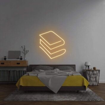 Books Neon Sign