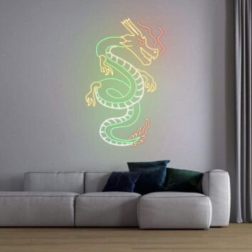 Blood Dragon&#39; Neon Sign
