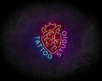 LED Neon Sign Tattoo studio Wall Decor