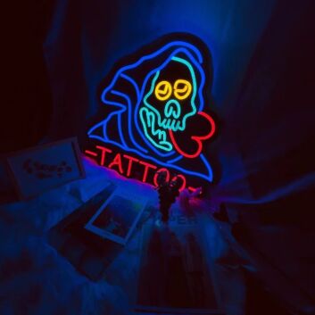 SELICOR Tattoo Neon Sign Personalized Neon Sign