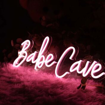 Babe Cave Neon Sign