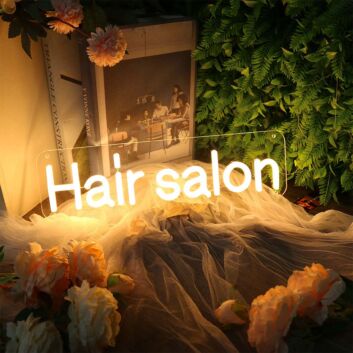Hair Salon Neon Sign