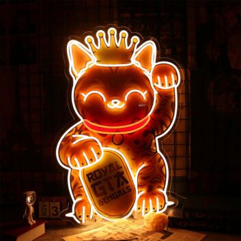Lucky Cat Neon Sign