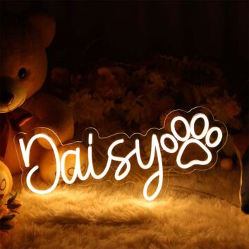 Daisy Neon Sign