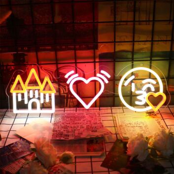 Emoji Neon Sign