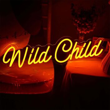 Wild Child Neon Sign
