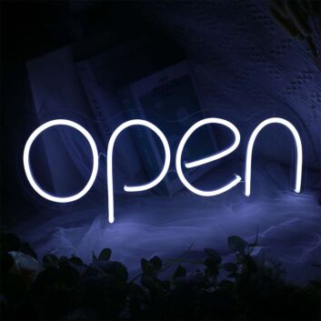 Open Neon LED Sign