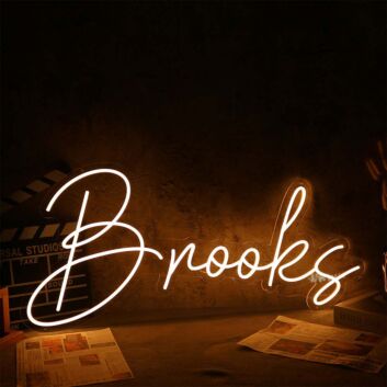 Brooks Neon Sign