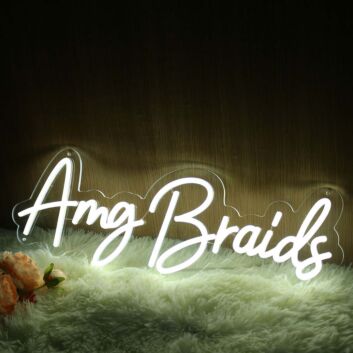 Amg Braids Neon Sign