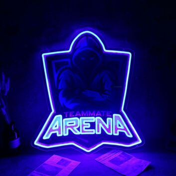 Teamate ARENA Neon Sign