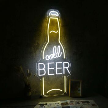 Cold Beer Neon Sign