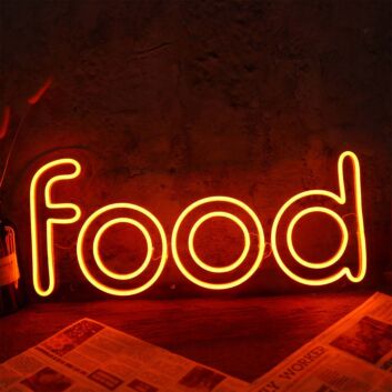 FOOD Neon LED Sign