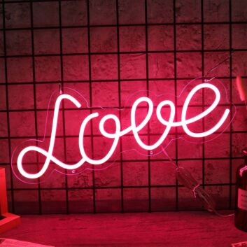 Love Red Neon LED Sign