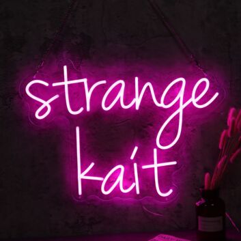 Strange Kait Custom LED Neon Sign