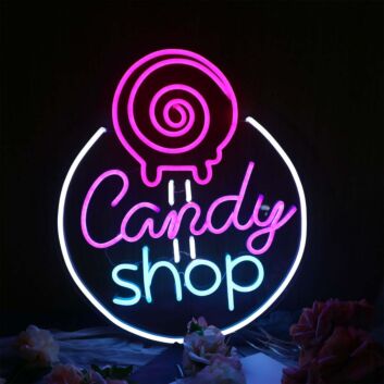Candy Shop Neon Sign