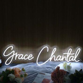 Grace Chantal Custom LED Neon Sign