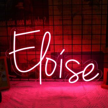 Eloise Red Neon Sign